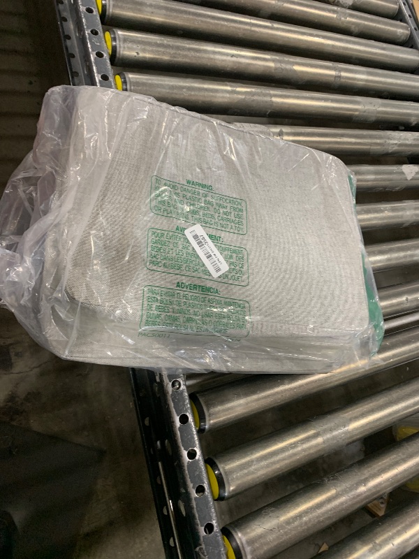 Photo 1 of StorageWorks Storage Bins, Fabric Storage Bins for Shelves, Storage Baskets with Metal Frame, Closet Baskets and Bins with Handles, Gray, 2-Pack