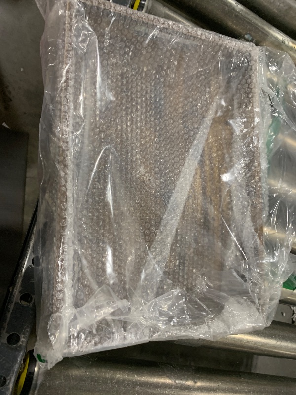 Photo 1 of Hanobe Brown Decorative Serving Trays: Rustic Brown Rectangle Tray Decor with Cutout Handles for Coffee Table Ottoman Living Room Kitchen Home Decor