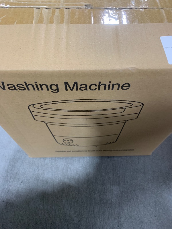 Photo 1 of Portable Washing Machine, 12L Upgraded Large Capacity Foldable Mini Washer, Deep Cleaning for Underwear, Baby Clothes, and Small Clothes, Suitable for Apartments, Dormitories, Hotels