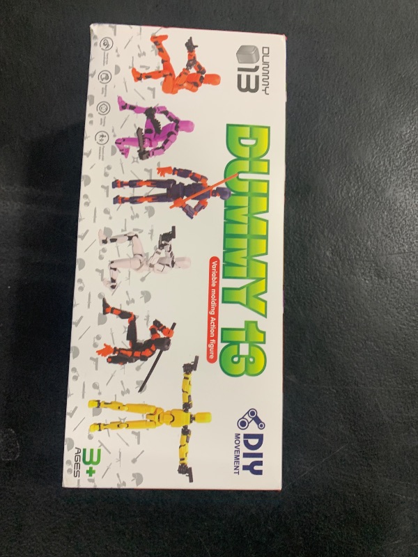 Photo 1 of Luminous T13 Action Figure Set, 6PCS Robot Action Figure Titan 13 3D Printed Toys Articulated, for Modeling Enthusiasts Etc Birthday Gifts for Kids 3-8 Years Old, Grow in Dark ?Assembly Required?