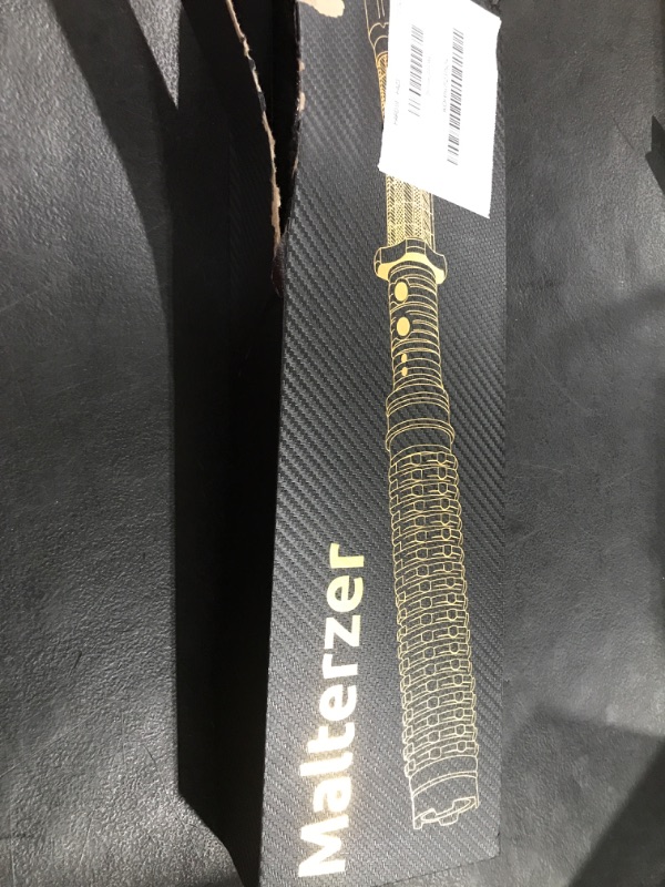 Photo 1 of MALTERZER Rechargeable Self-Defense Flashlight Perfect for Pet Walking, Portable, Survival, Outdoors (Black)