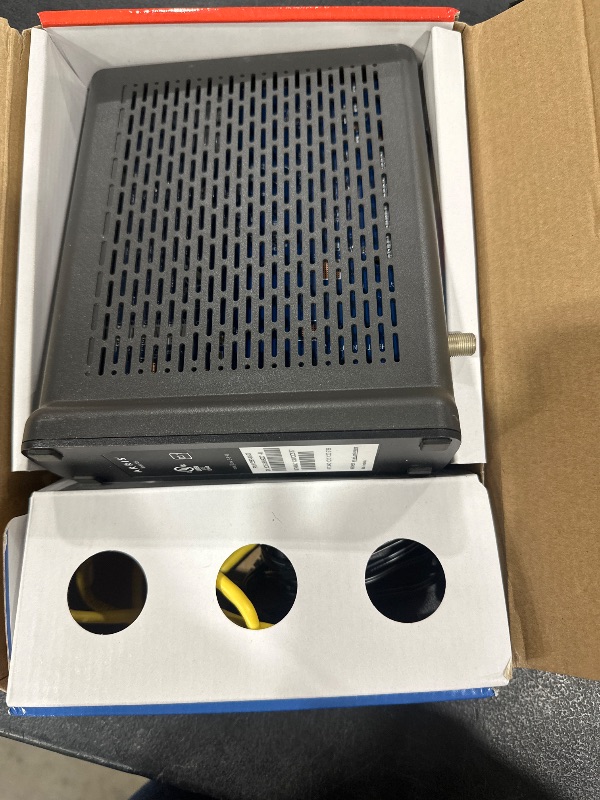 Photo 1 of ARRIS (T25) - Cable Modem - Fast DOCSIS 3.1 Gigabit Cable Modem , Comcast Xfinity Internet & Voice , Two 1 Gbps Ports, 800 Mbps Max with Xfinity Plan