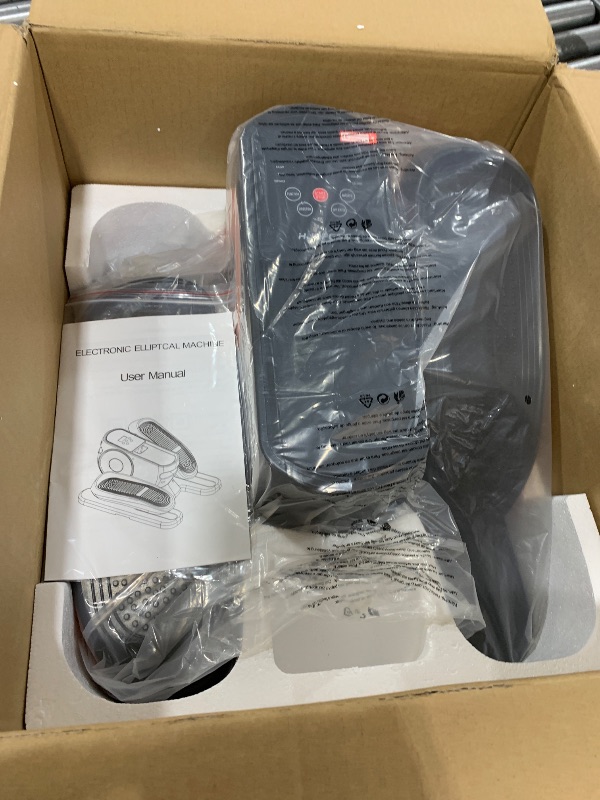 Photo 1 of Under Desk Elliptical Machine, Ellipse Leg Exerciser as Seen on Tv for Seniors Adults with 12 Adjustable Speed, Quiet & Portable Seated Pedal Exerciser with Remote Control & Non-Slip Foot Straps