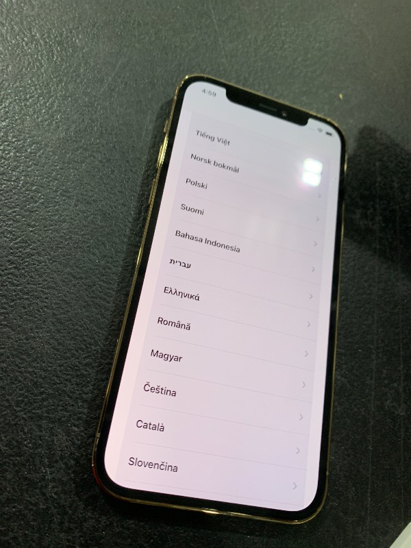 Photo 1 of Apple iPhone 12 Pro (256GB, Gold) [Locked] + Carrier Subscription