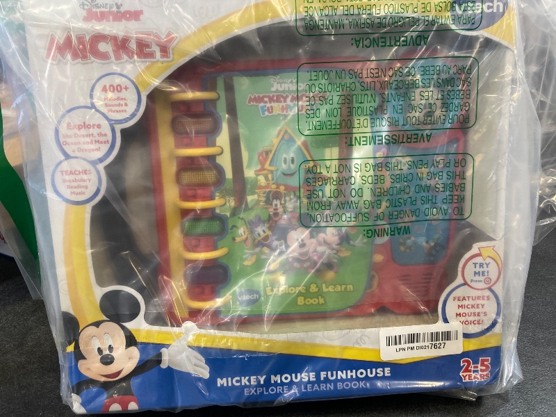 Photo 1 of VTech Disney Junior Mickey Mouse Funhouse Explore and Learn Book