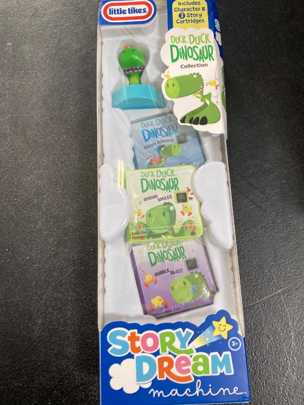 Photo 1 of Little Tikes Story Dream Machine Duck, Duck, Dinosaur Story Collection, Storytime, Books, HarperCollins, Audio Play Character, Gift and Toy for Toddlers and Kids Girls Boys Ages 3+ Years