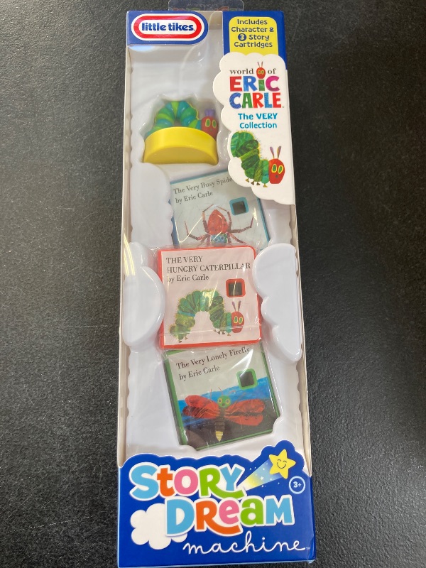 Photo 1 of Little Tikes Story Dream Machine World of Eric Carle The Very Story Collection, Storytime Book Set, DreamWorks Animation, Audio Play Character, Learning Toy Gift Toddlers & Kids Ages 3+