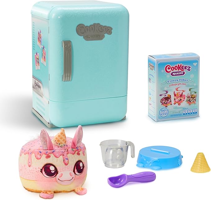 Photo 1 of Freezy Cakez. Mix & Decorate Your Plush Best Friend! Place Your Cake Mix in The Freeze and Be Amazed When A Scented, Shivering, Interactive Plush Friend Comes Out. Styles May Vary