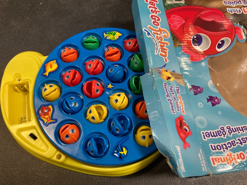 Photo 1 of Let's Go Fishin' Game by Pressman - The Original Fast-Action Fishing Game!, 1-4 players
