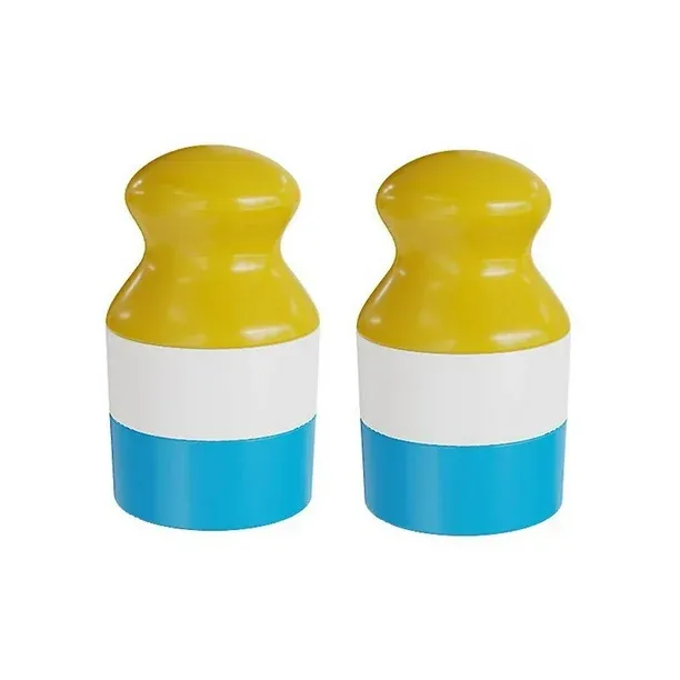 Photo 1 of Sunscreen Applicator for Kids & Lotion Applicator For Kids, Refillable Sponge Roller Applicator (Blue) 2 pack