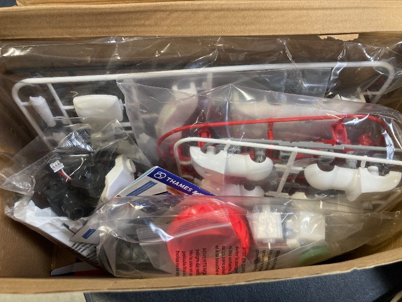Photo 1 of Thames & Kosmos Robotics Smart Machines Junior STEM Kit, Build & Code Your Robot’s Movements, Speed, Lights & Sounds, for Ages 8+, Use Screen-Free w/Built-in Buttons or via Block-Based Coding App