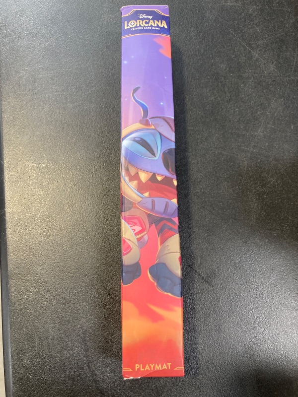 Photo 1 of Ravensburger Disney Lorcana TCG Playmat Featuring Stitch – Little Rocket by Nicola Saviori | Protects Cards | Versatile Game, Desk, or Mouse Pad | Durable Non-Slip Surface | Suitable for Ages 8+
