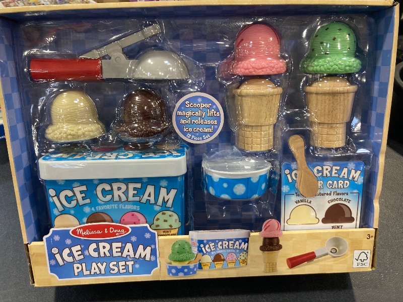 Photo 1 of Melissa & Doug Scoop & Serve Ice Cream Set