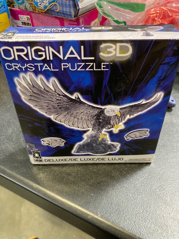 Photo 1 of 3D Crystal Puzzle Deluxe - Eagle