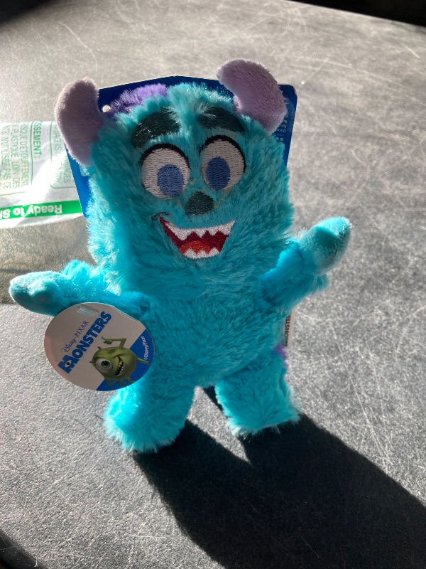 Photo 2 of Disney for Pets Pixar’s Sulley Plush Dog Toy 6in | Disney Pixar Dog Toys | Plush Toy for Dogs Inspired by Sulley from Pixar’s Monsters, Inc. 