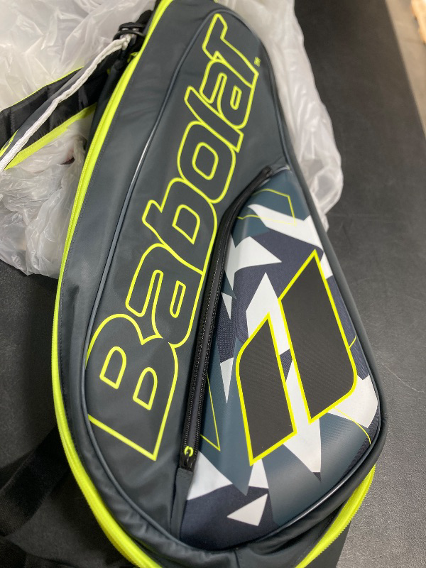 Photo 1 of Babolat RHX6 Pure Aero Grey Yellow White Tennis Racquet Bag
