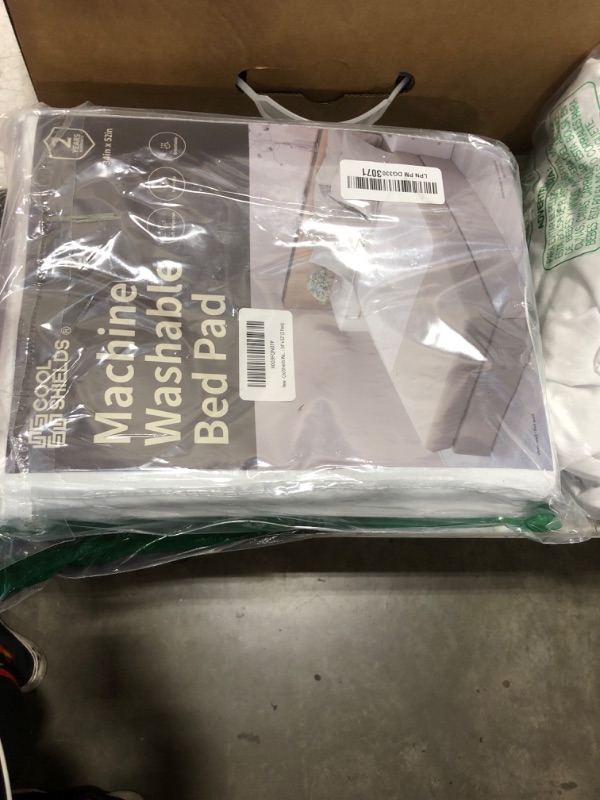 Photo 1 of CoolShields Waterproof Bed Pads Incontinence 34'' x 52'' (2 Pack) Washable Reusable Bedwetting Mattress Protector Pad for Kids, Adults, Elderly, and Pets