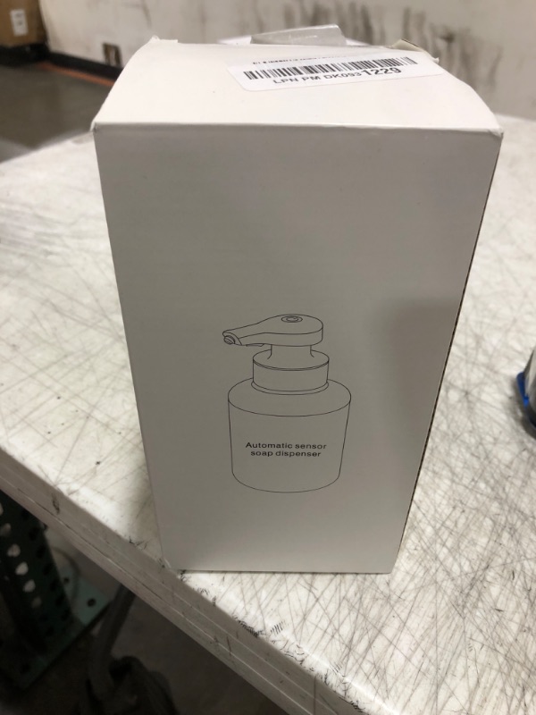 Photo 1 of 12 oz Automatic Touchless Glass Soap Dispenser, Rechargeable Hands Free Liquid Mason Jar Soap Dispenser with Electric Sensor Pump, Refillable Lotion Bottle for Bathroom Kitchen Dishwashing Countertop