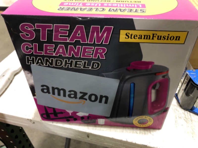 Photo 1 of Heavy Duty Handheld Steam Cleaner for Cleaning with Lockable Steam Button&11pcs Accessories, Unlimited Water Addition for Continuous Steaming, Multi-Purpose Steamer for Cleaning Car, Grout