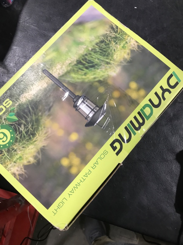 Photo 1 of Dynaming 6 Pack Solar Flame Torch Lights Outdoor, Dual Use Flickering Flame Garden Light, Hanging Lantern Lights, Auto On/Off & Waterproof Landscape Lighting for Lawn Patio Yard Walkway Driveway