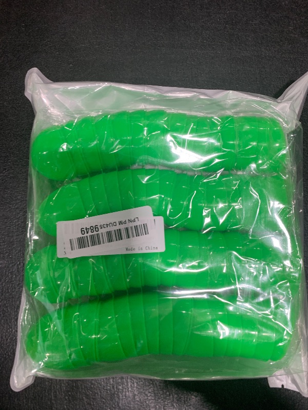 Photo 1 of GCQJOQ 30 Pieces Easter Plastic Eggs, Fillable Empty Eggs for Easter Basket Stuffers and Party Favors (Green)
