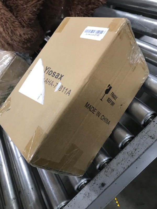 Photo 1 of Yiosax Solar Tiki Statue Outdoor Decor-Garden Guitar Tiki Statues-Tiki Bar Decorations for Outdoor Patio Yard Lawn Balcony Bar Party,Waterproof Garden Sculpture 10.35 Inch Tall