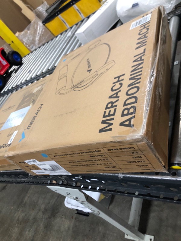 Photo 1 of MERACH Ab Machine for Stomach Workout, Ab Crunch Machine with 3 Adjustable Resistance and Automatic Rebound, Sit Up Machine with 330 LBS Weight Capacity, Ab Workout Equipment for Home Exercise