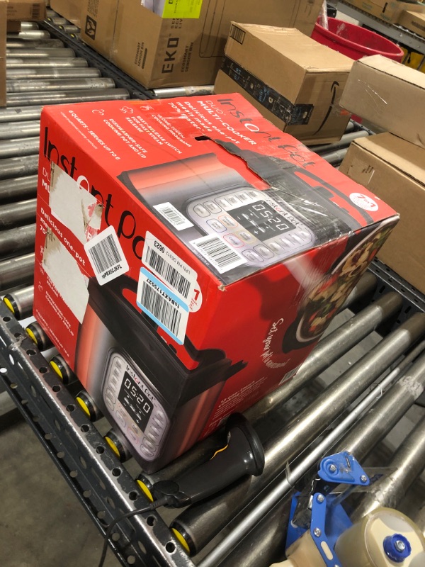 Photo 1 of Instant Pot Duo 7-in-1 Electric Pressure Cooker, Slow Cooker, Rice Cooker, Steamer, Sauté, Yogurt Maker, Warmer & Sterilizer, Includes App With Over 800 Recipes, Stainless Steel, 6 Quart