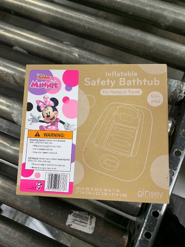 Photo 1 of Disney Minnie Mouse 100% Fabulous Inflatable Tub - Baby Bathtub