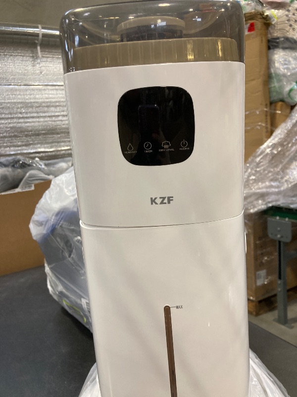 Photo 1 of Large Humidifier for Bedroom, 9L/2.5Gallon Ultrasonic Cool Mist Humidifier with Humidistat, 360°Nozzle, 350ML/H Big Mist Level (White)