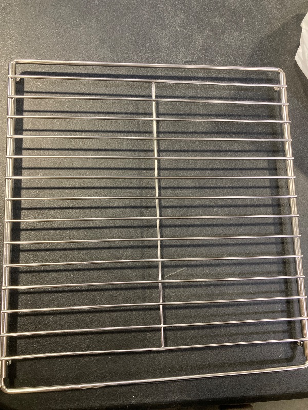 Photo 1 of Adjustable Extendable Oven Rack, Wire Racks, Universal Telescopic Oven Cooker Shelf Rack For Whirlpool, Adjusts from 14.5 Inches - 25.5 Inches Wide.