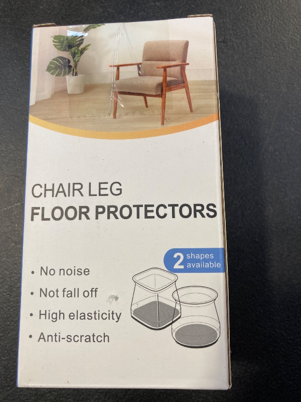 Photo 2 of 32 Pack Silicone Chair Leg Cap Floor Protectors Pad Furniture Kitchen Table Covers Protecting Hardwood and Tile