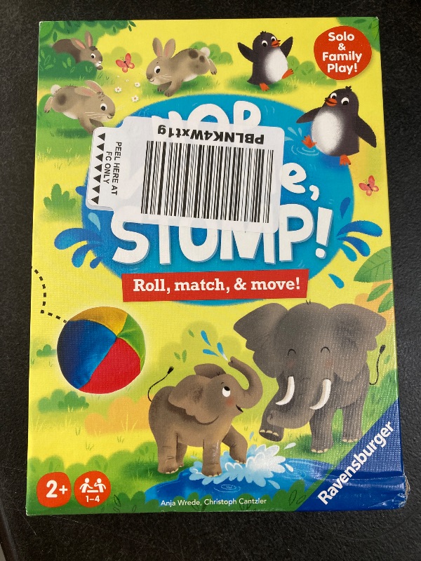 Photo 1 of Ravensburger Hop, Waddle, Stomp! - Entertaining Animal Puzzle Game for Kids | Skill Development | Engaging Play | Trustworthy Quality | Ideal for Ages 2 and Up