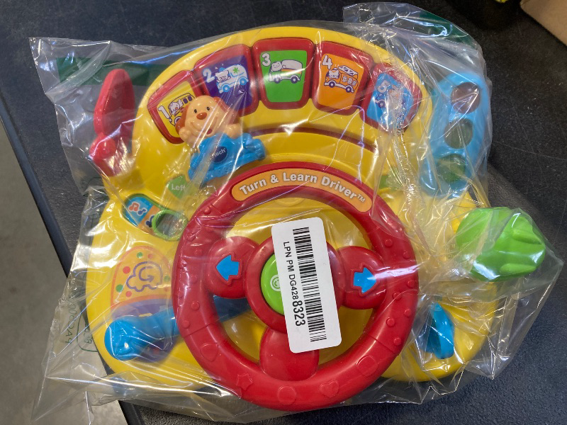 Photo 2 of VTech Turn and Learn Driver (Frustration Free Packaging), Yellow