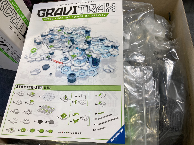 Photo 3 of Ravensburger GraviTrax XXL Starter Set | Innovative Marble Run & STEM Toy for Kids | Engaging & Educational Building Game | Toy of The Year Finalist - Amazon Exclusive