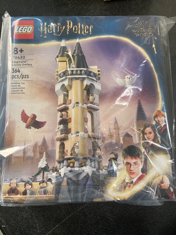 Photo 2 of LEGO Harry Potter Hogwarts Castle Owlery Toy, Wizarding World Fantasy Toy for Girls and Boys, Harry Potter Castle Playset with 3 Characters,  Ages 8 and Up, 76430