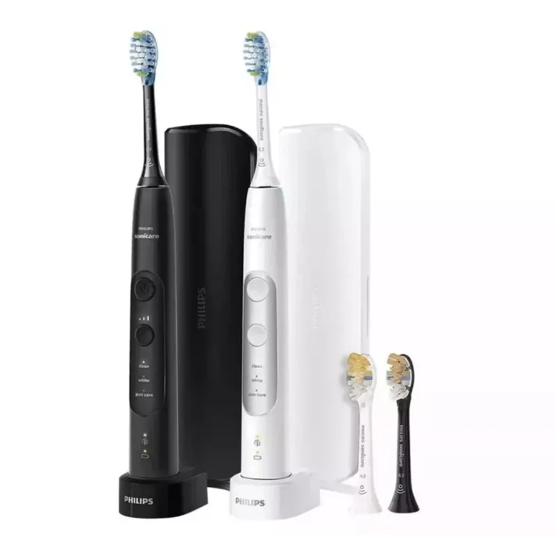 Photo 1 of Philips Sonicare Professional Clean Power Toothbrush Set (Black /White) (2Pack)