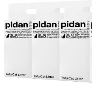 Photo 1 of pidan Tofu Cat Litter Clumping,Flushable,Ultra Absorbent and Fast Drying, 100% Natural Ingredients Litter,Solubility in Water,Really Dust-Free,Less Scattering (5.3lb×3bags)
Exp 11/20/2026
