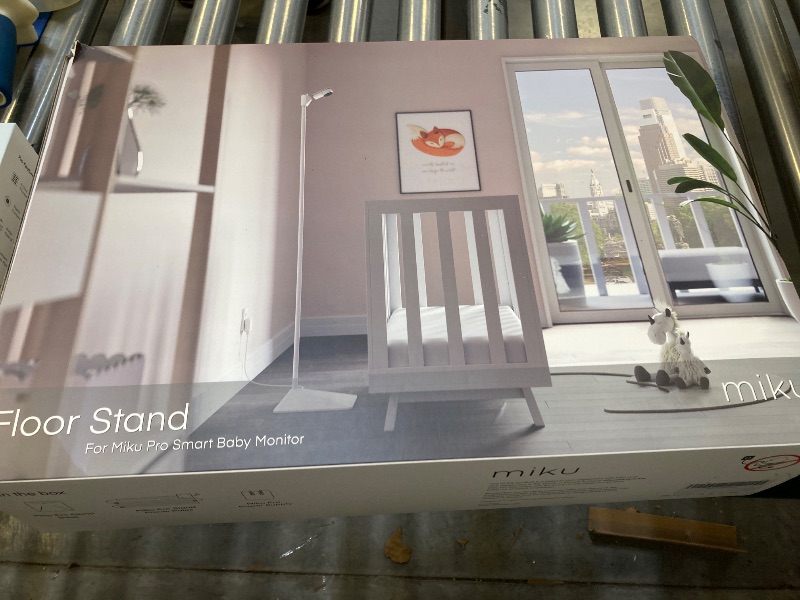 Photo 1 of Miku Pro (Upgraded) Smart Baby Monitor Camera, Wall Mount & Floor Stand, Real Time Breathing & Sleep Tracking, Contact Free, Instant Alerts, Safe Sleep, Requires Additional Monthly Membership
