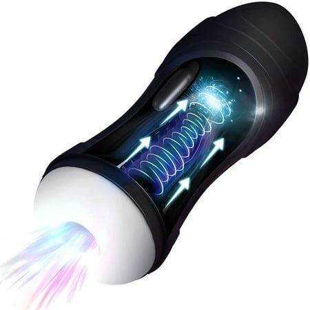 Photo 1 of Tracy S Dog Automatic Male Masturbator 3D Textured Electric Pocket Stroker with 3 Suction and 3 Vibrating Modes Adult Sex Toys for Men (Osburn)
