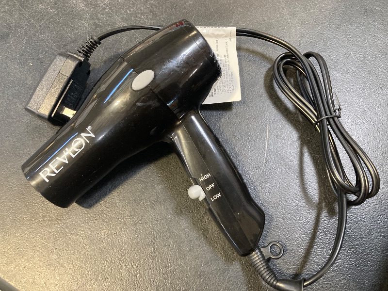 Photo 1 of Revlon Rvdr5034 Black Turbo Dryer 2 Heat 2 Speed 