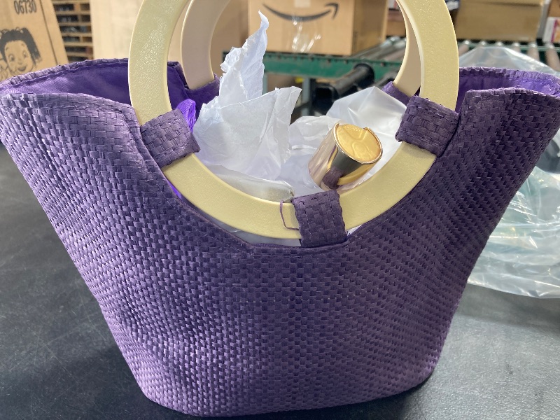 Photo 1 of Spa Luxetique Gift Baskets for Women, Spa Gifts for Women - 10pcs Lavender Gift Sets with Body Lotion, Bubble Bath, Relaxing Bath Sets