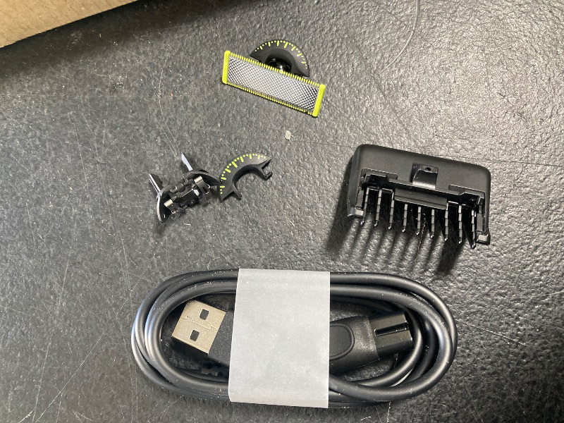 Photo 1 of Philips Norelco OneBlade 360 Hybrid Face, Electric Beard Trimmer and Shaver, with 360 Blade Technology, 1x 360 Blade for Face, 5in1 Adjustable Comb, Model QP2724/90