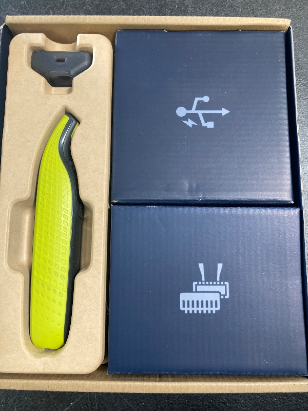 Photo 1 of Philips Norelco OneBlade 360 Hybrid Face, Electric Beard Trimmer and Shaver, with 360 Blade Technology, 1x 360 Blade for Face, 5in1 Adjustable Comb, Model QP2724/90