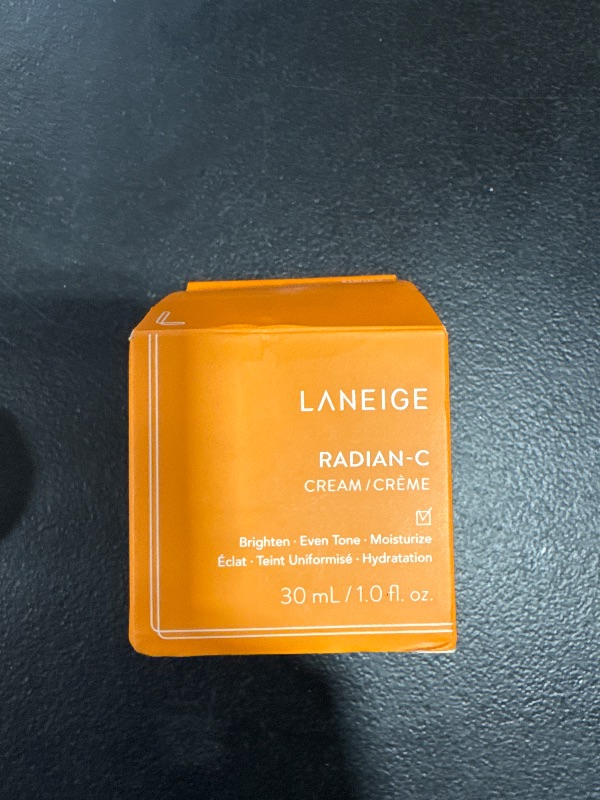 Photo 1 of LANEIGE Radian-C Cream: Vitamin C & E, Visibly Brighten, Dark Spots, Dullness, Dermatologist-Tested, Hypoallergenic
