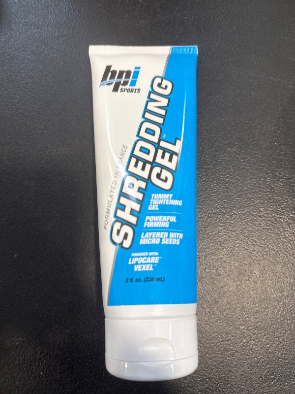 Photo 1 of BPI Sports Shredding Gel - Skin Toning Gel for Men and Women with Caffeine and Palmitoyl Carnitine - Powered with Lipocare Vexel - 8 Fl Oz (Pack of 1)