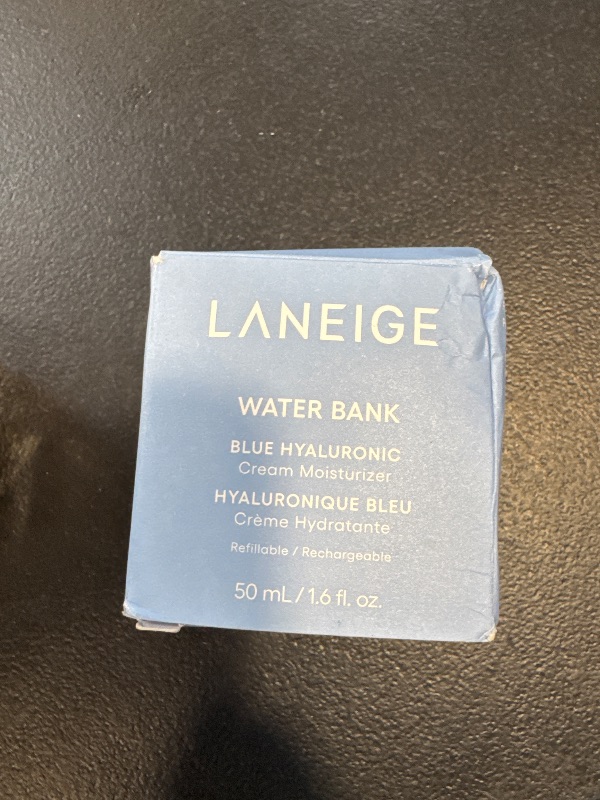 Photo 1 of LANEIGE Water Bank Blue Hyaluronic Moisturizer: Barrier-Boosting Hydration, Squalane, Ceramide, Dermatologist-tested
