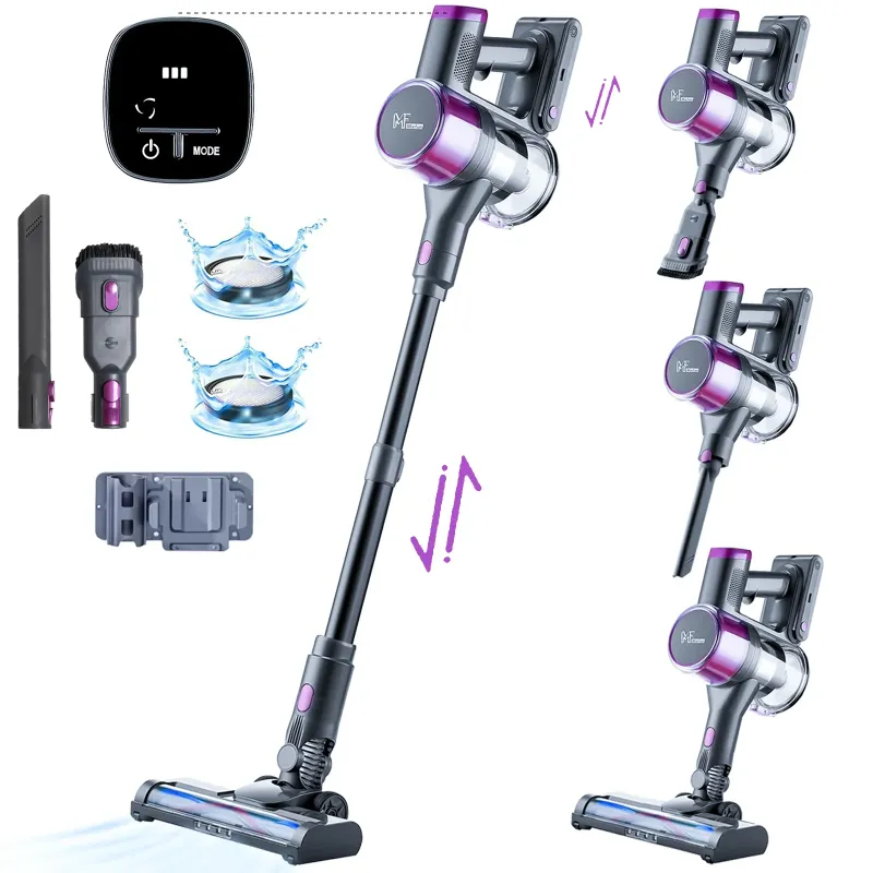 Photo 1 of ***MISSING CHARGER AND BATTERY***Mixfun Cordless Stick Vacuum Cleaner Lightweight for Pet Hair Led Display Screen M600 New

