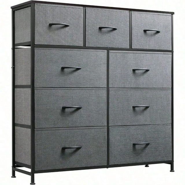 Photo 1 of *see notes*
9-Drawer Dresser, Fabric Storage Tower For Bedroom, Hallway, Entryway, Closet, Tall Chest
