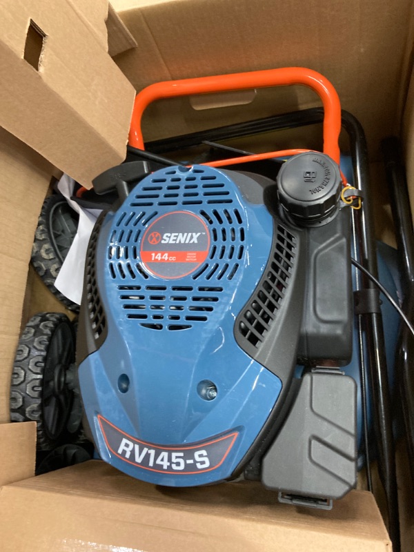 Photo 1 of 
SENIX 18" 144cc 4-Cycle Gas Powered Push Lawn Mower with Side Discharge
SKU: LSPG-L1